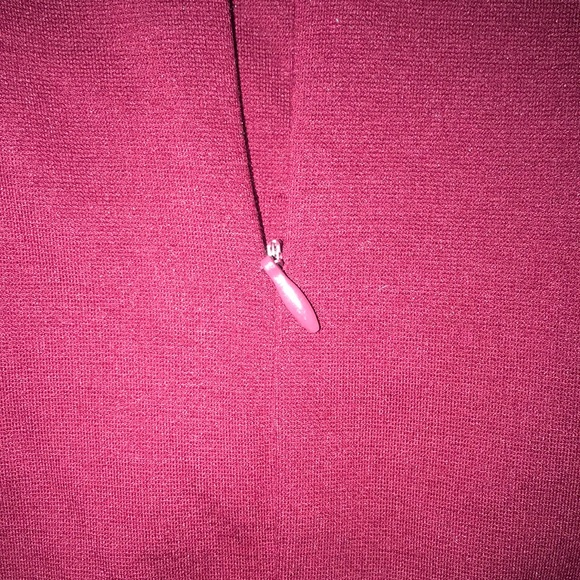 NWT Windsor Burgandy Mini Dress - Picture 6 of 8